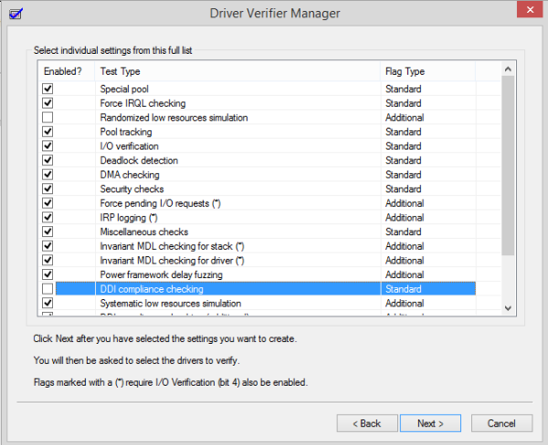 أداة Driver Verifier للكشف عن جميع مشاكل التعريفات في نظامك 