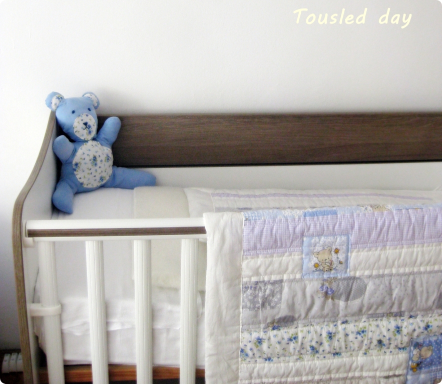 tousled day How I sew blanket / bed cover for my son