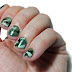 Nail art para uñas cortas | Manicura camuflaje