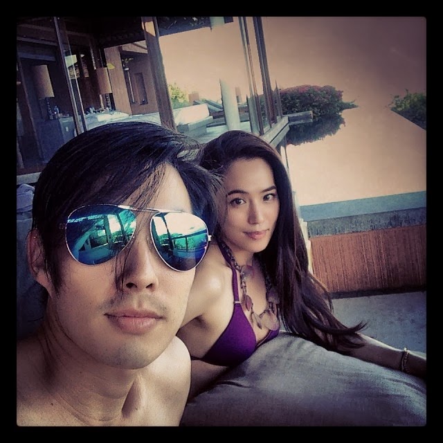 Vanness and Arissa on mini honeymoon in Phuket