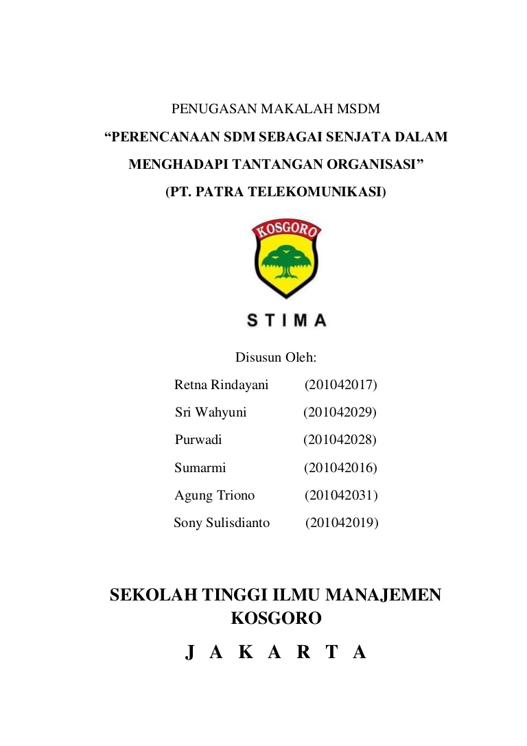 makalah msdm wood scribd indo