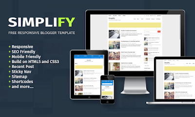 Simplify Responsive Blogger Templates