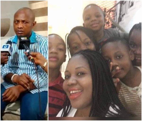 Image result for Notorious kidnap kingpin Evans wife and kids crying