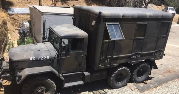 Vintage Military Off Road Truck Camper - RV & Camper