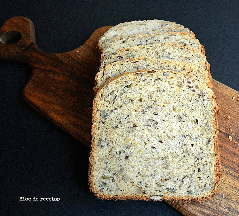 Bloc de recetas Pan de espelta,