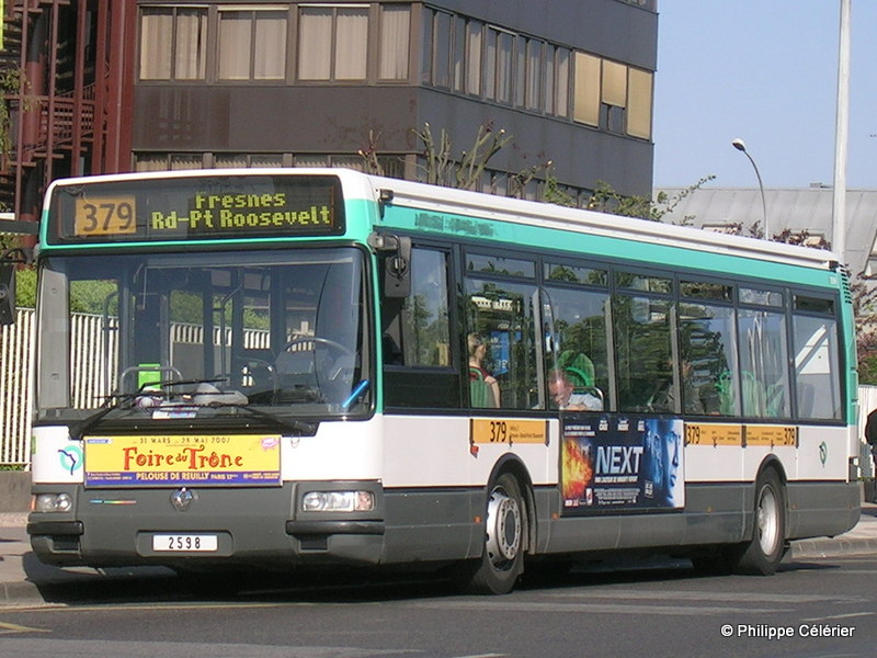 Horaires Bus 379 Direction Croix De Berny