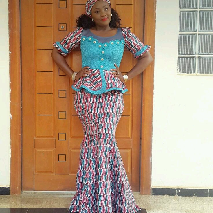 ankara styles for old woman