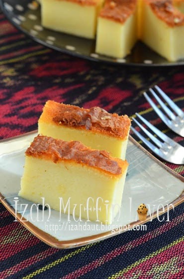 Izah Muffin Lover: Bingka Cheese Sarawak
