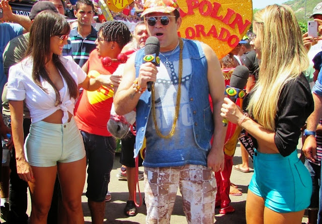 Christian Pior e Babi na corrida de jericos em Panelas-PE