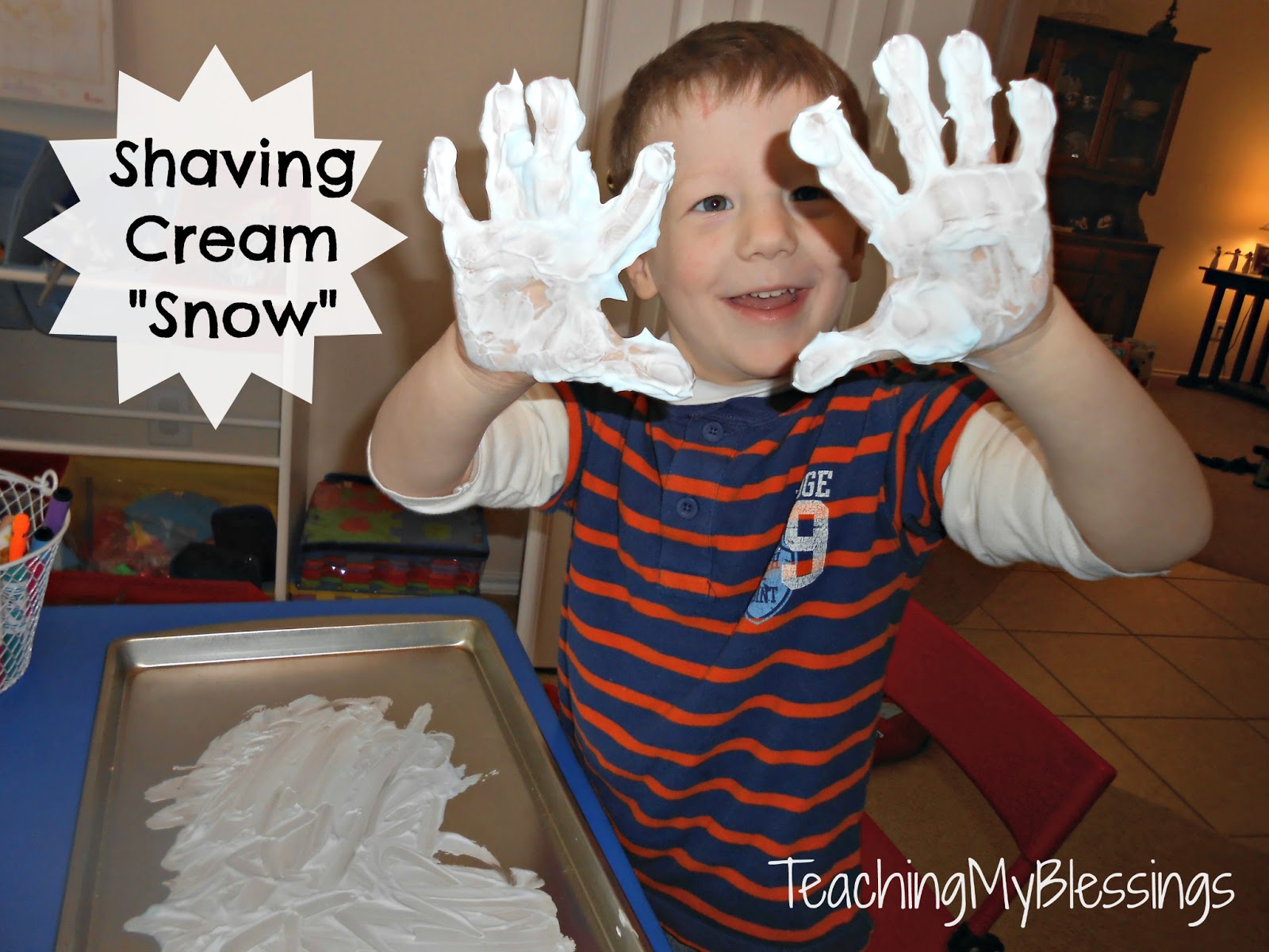Teaching My Blessings Shaving Cream "Snow"