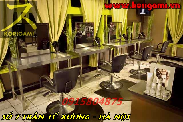 THAM KHẢO CÁC THIẾT KẾ SALON TÓC ĐẸP HIỆN ĐẠI
