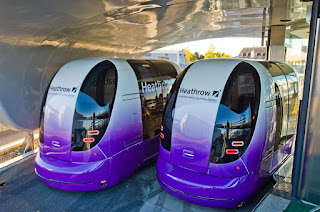 Ultra Pods of Ultra Global Prt in  Heathrow Airport, England