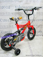 Sepeda Anak BMX Wimcycle Assault 12 Inci with Suspension