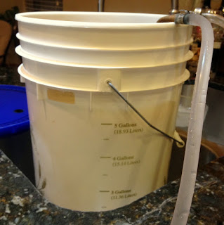 Primary Fermenting Bucket - Rosemary White IPA - Homebrew Recipe