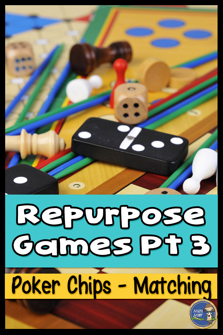 Repurpose Old Games Poker Chips Little Room Under the Stairs