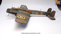 Step by step build review of Fly's 1/72 scale British bomber.  Armstrong Whitley Mk. I scale model.