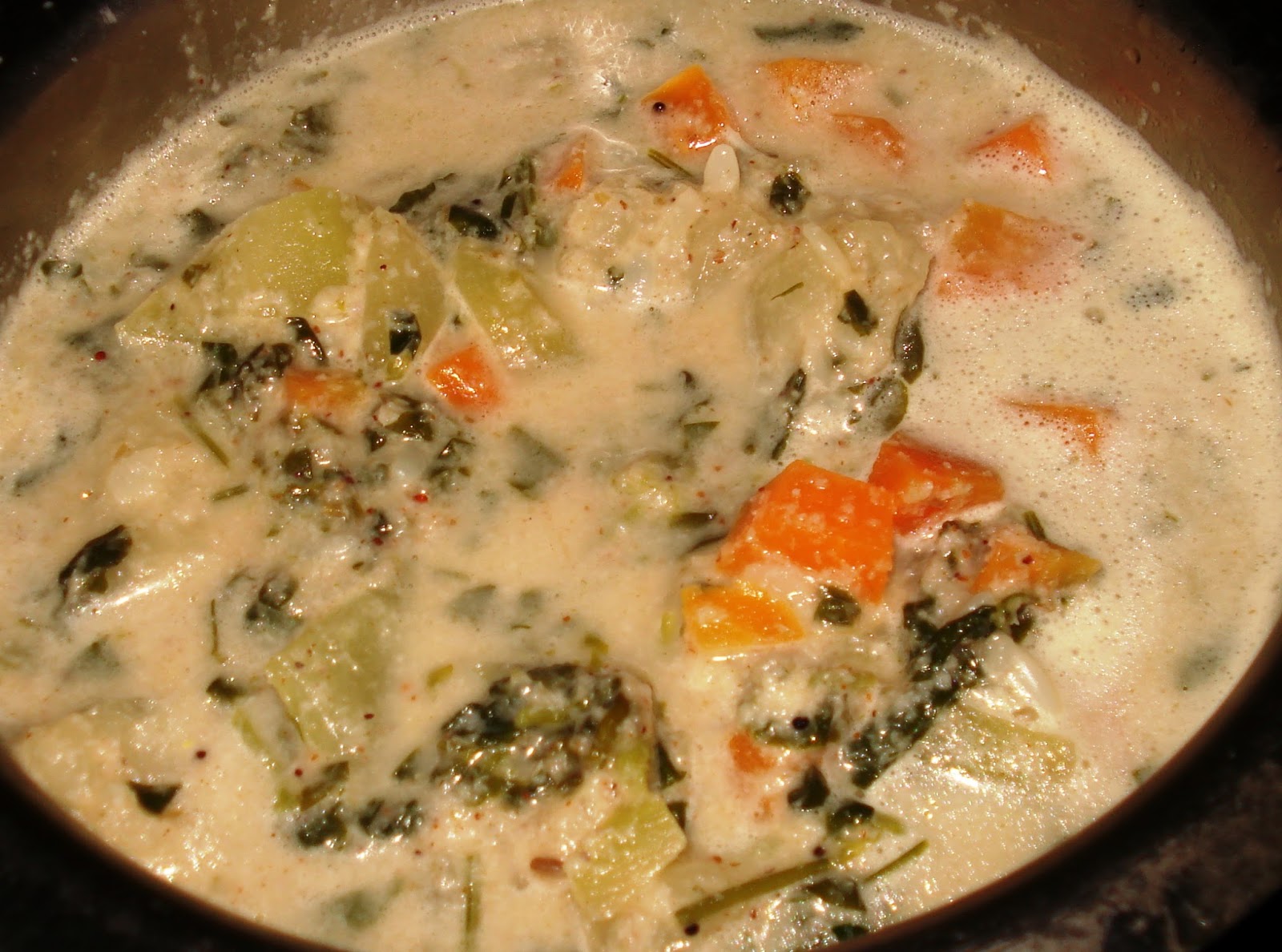 ಅಡಿಗೆ Adige Methi leaves & Vegetable Jeera Huli (Curry ).