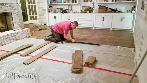 installing laminate floors