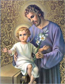 St. Joseph with the baby Jesus