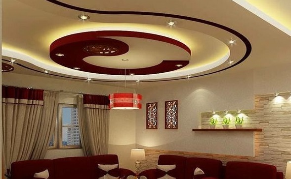 Latest gypsum board designs for false ceilings for hall ...