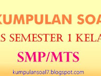 Soal UAS Bahasa Indonesia Semester 1 Kelas 8 (VIII) SMP/ MTs 