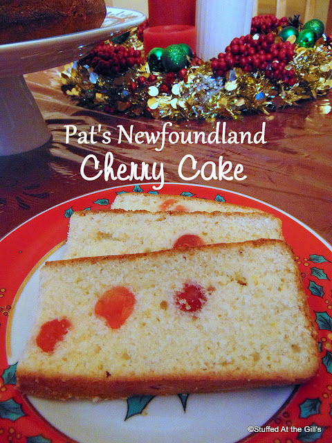 Pat's Newfoundland Cherry Cake