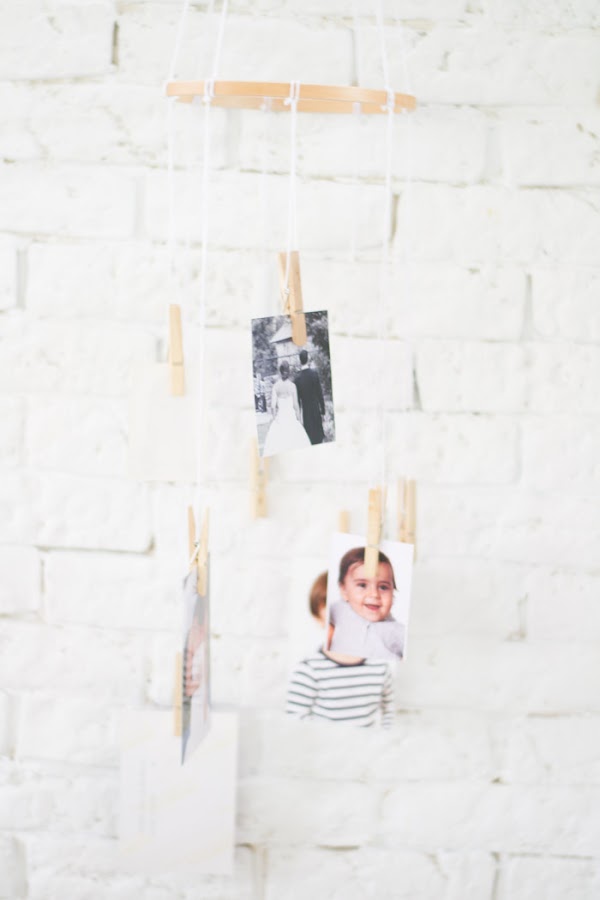 Bastidor con fotos diy