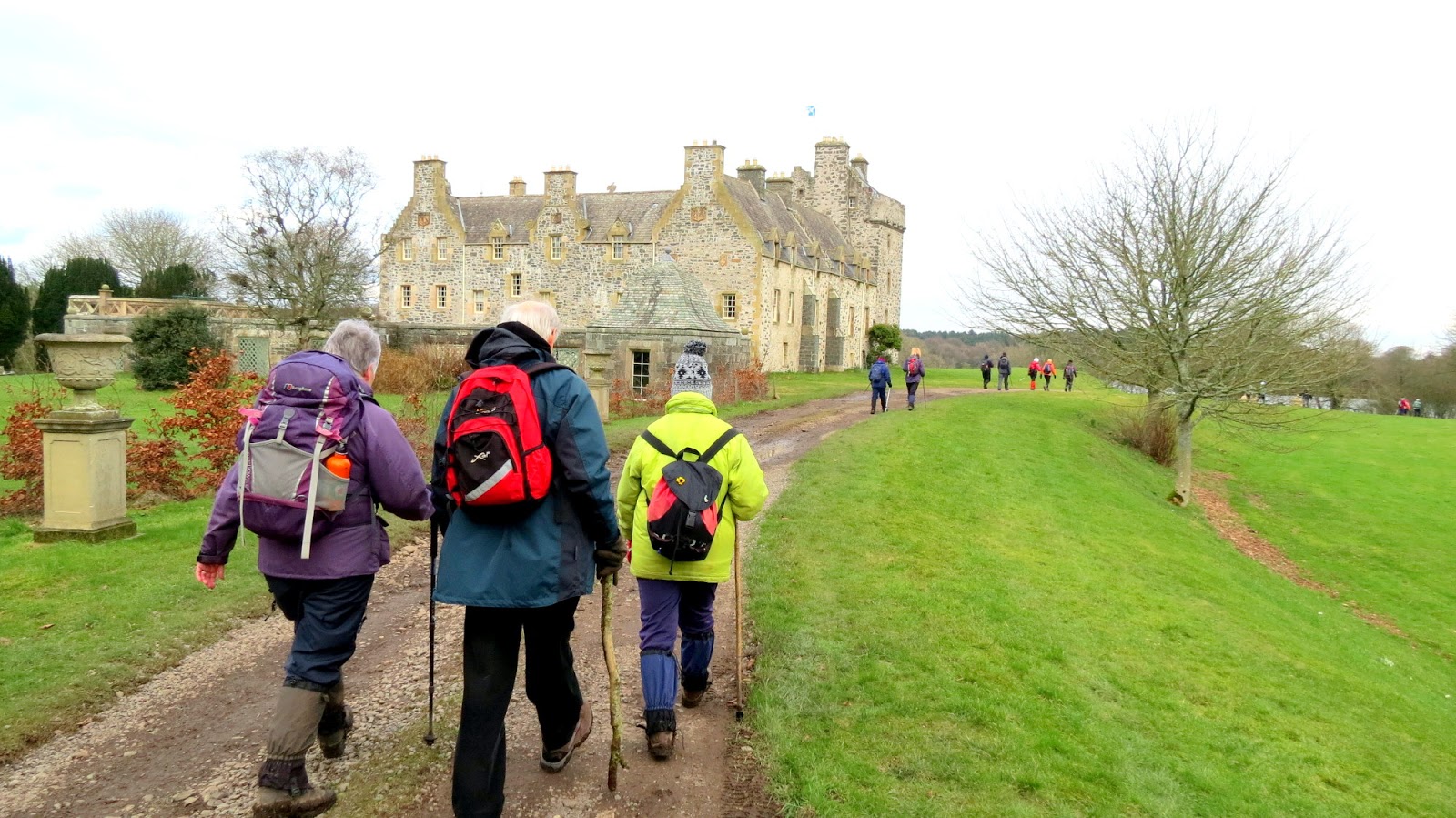 The Glebe Blog: Wigtownshire Ramblers Leswalt Circular 23rd February 2013