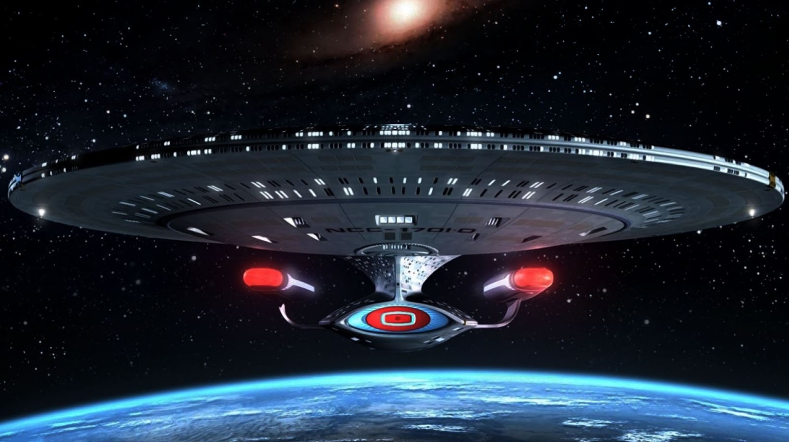 Eftermæle elefant tank Star Trek - Sci Fi Blog.: Star Trek The Next Generation. U.S.S. Enterprise  NCC-1701-D.