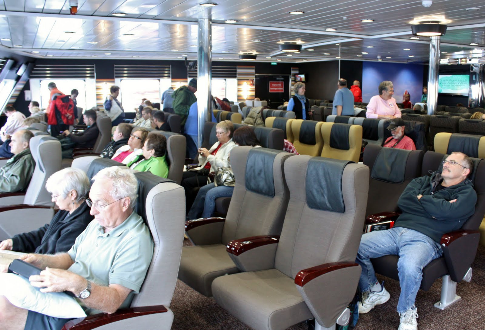 jerrysgloriasrvtravels Taking the Ferry from Nova Scotia to Newfoundland