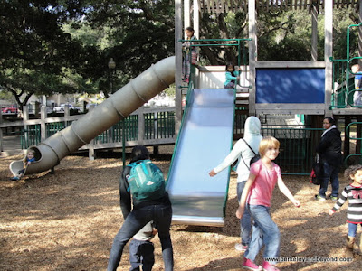 playground in Central Park in San Mateo, California