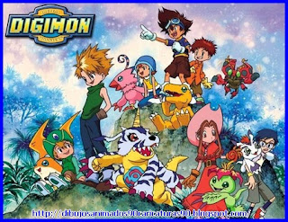 Dibujos animados 90. Digimon. Caricaturas.