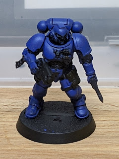 This Reaver has only had the armour basecoat applied so far Reaver after the armour has been basecoated