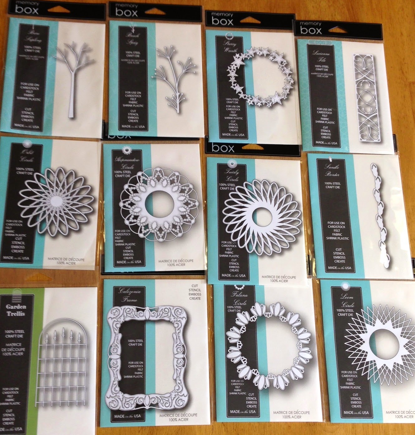 SCRAPBOOK GENERATION More new Memory Box dies, Penny Black dies and stamps