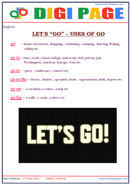 Digi Page-Uses of Go Digi Page-Uses of Go
