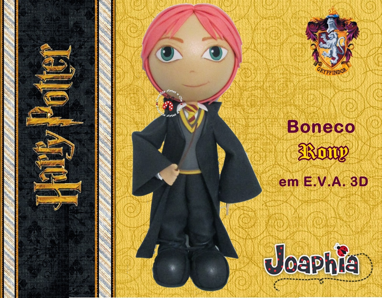 Boneca em e.v.a. 3D inspirada na personagem original Madeline Hatter - Ever  After High