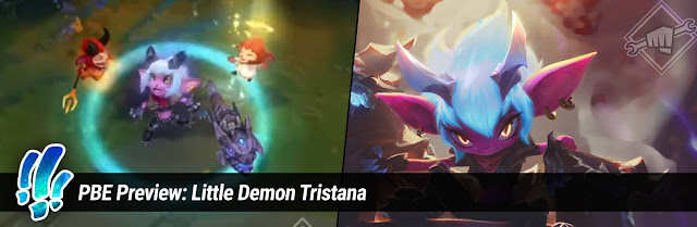 League of Legends: New Skin Little Demon Tristana 24