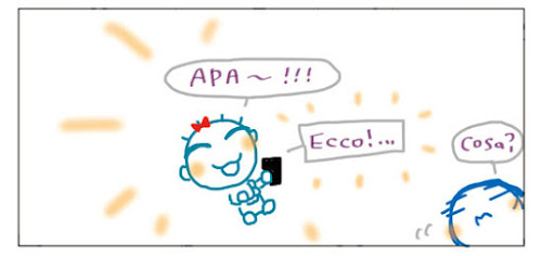 APA〜!!! Ecco!… Cosa?