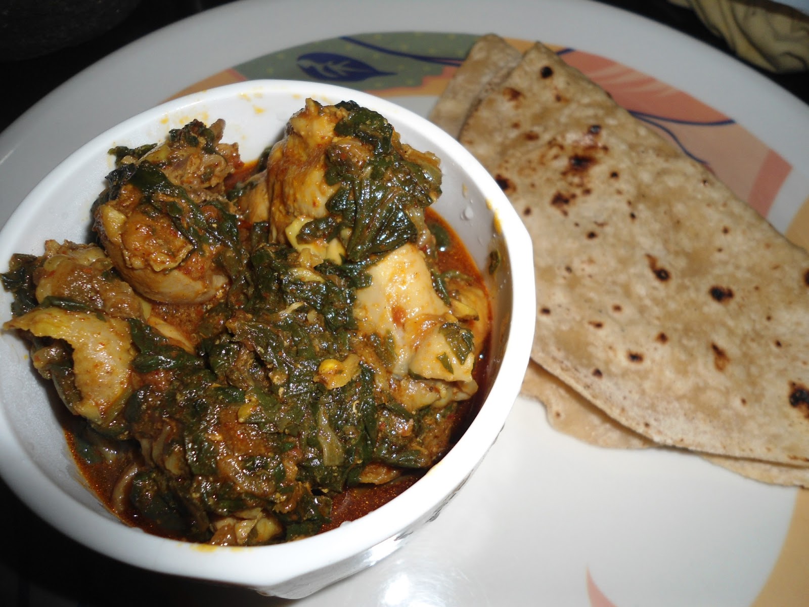 to Sreeja's Kitchen... Palak Chicken