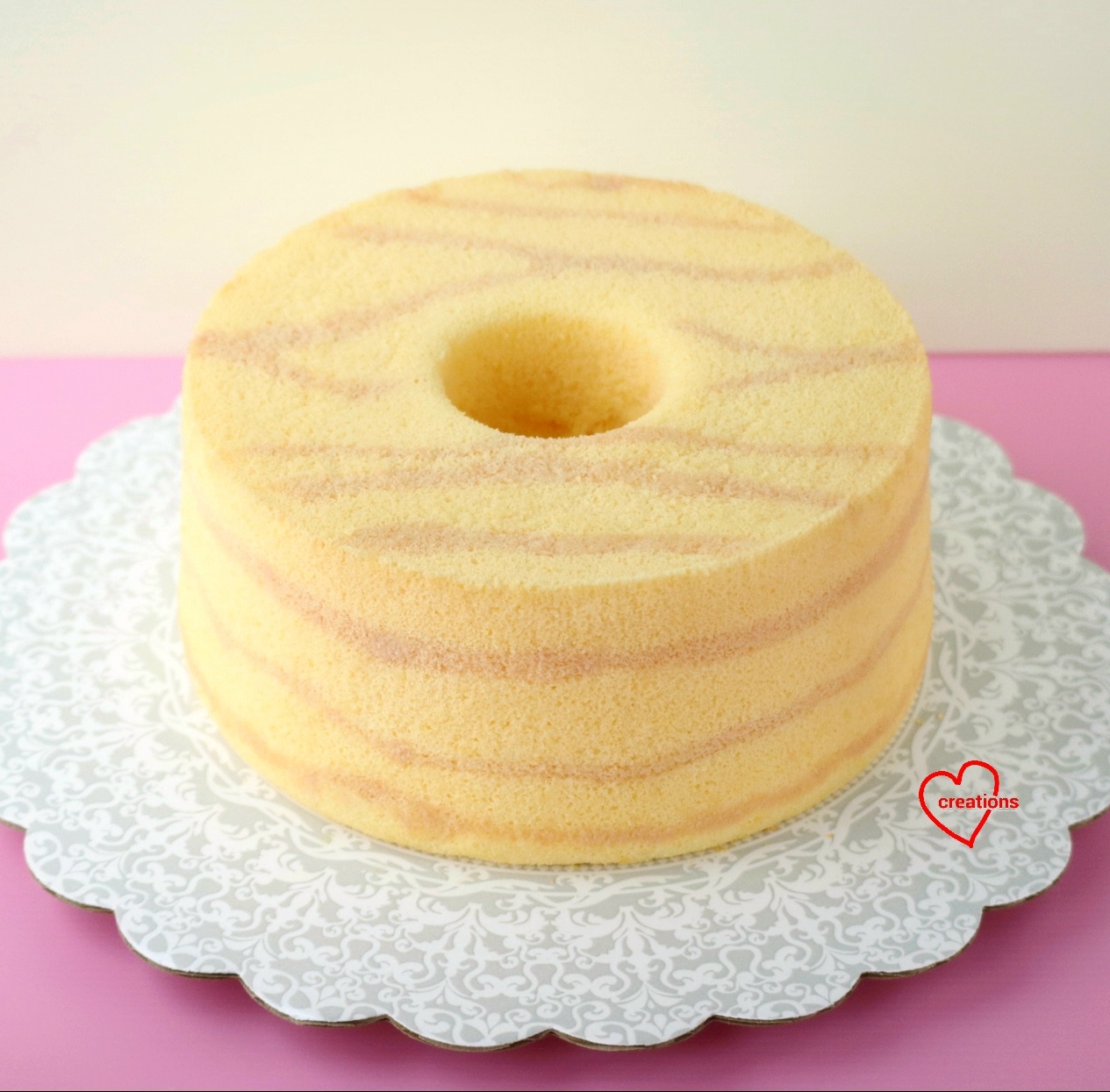 Loving Creations for You ‘Sushi’ Woodstyle Chiffon Cake