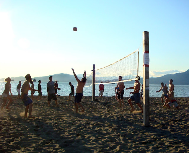 Beachvolley am bulgarischen Strand