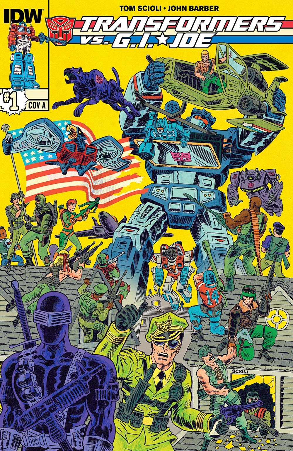 Transformers vs. G.I. Joe chapter 1 page 1