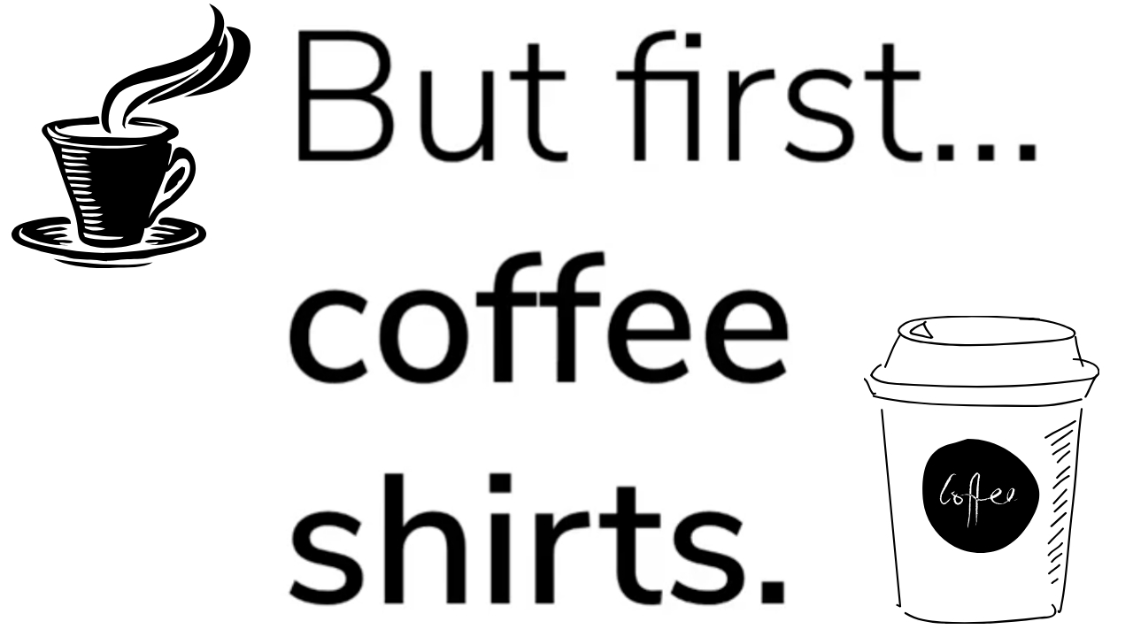 NEW COFFEE BARISTA CLOTHING RELEASE!
