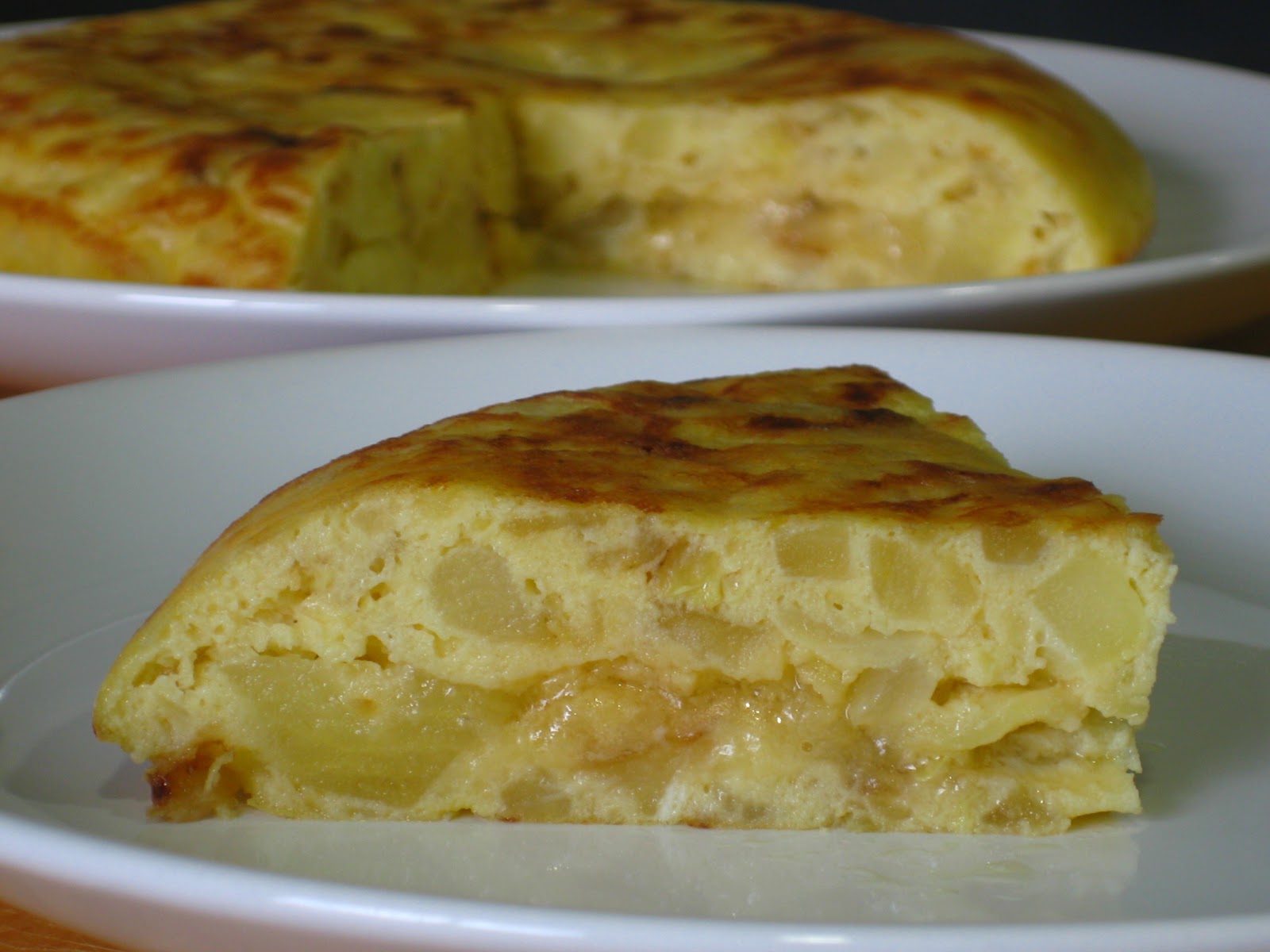 Tortilla de patata y calabacín