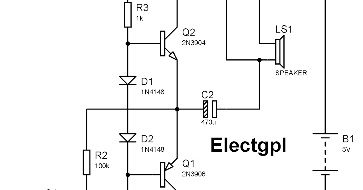 Electgpl Amplificador 3 transistores a 5V