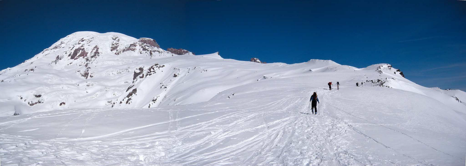 Life is a mountain.: Camp Muir (10,080') - Mt. Rainier