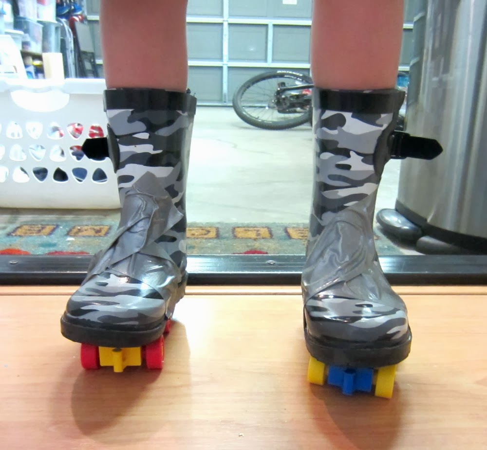 Art by Erin Leigh Homemade Rollerskates Tutorial {For kids whose