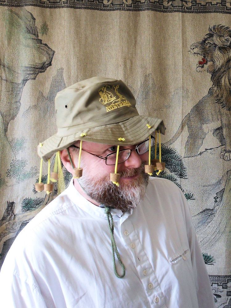 Richard in a Hat The Cork Hat