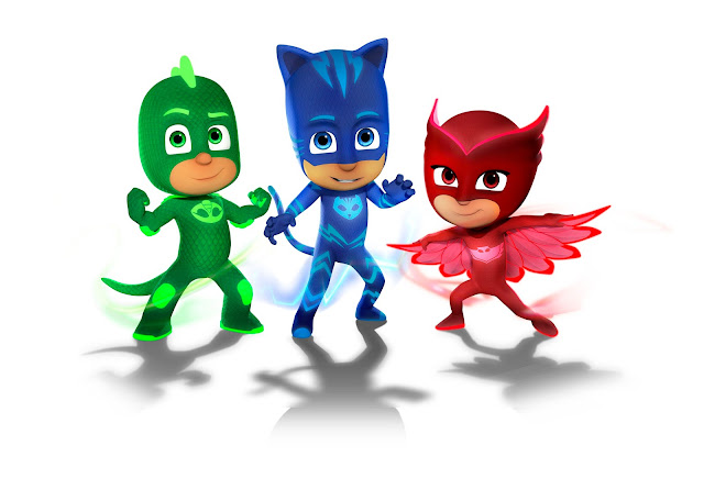 Pyjamasques Pack de 4 figurines Mission de nuit - PJ Masks