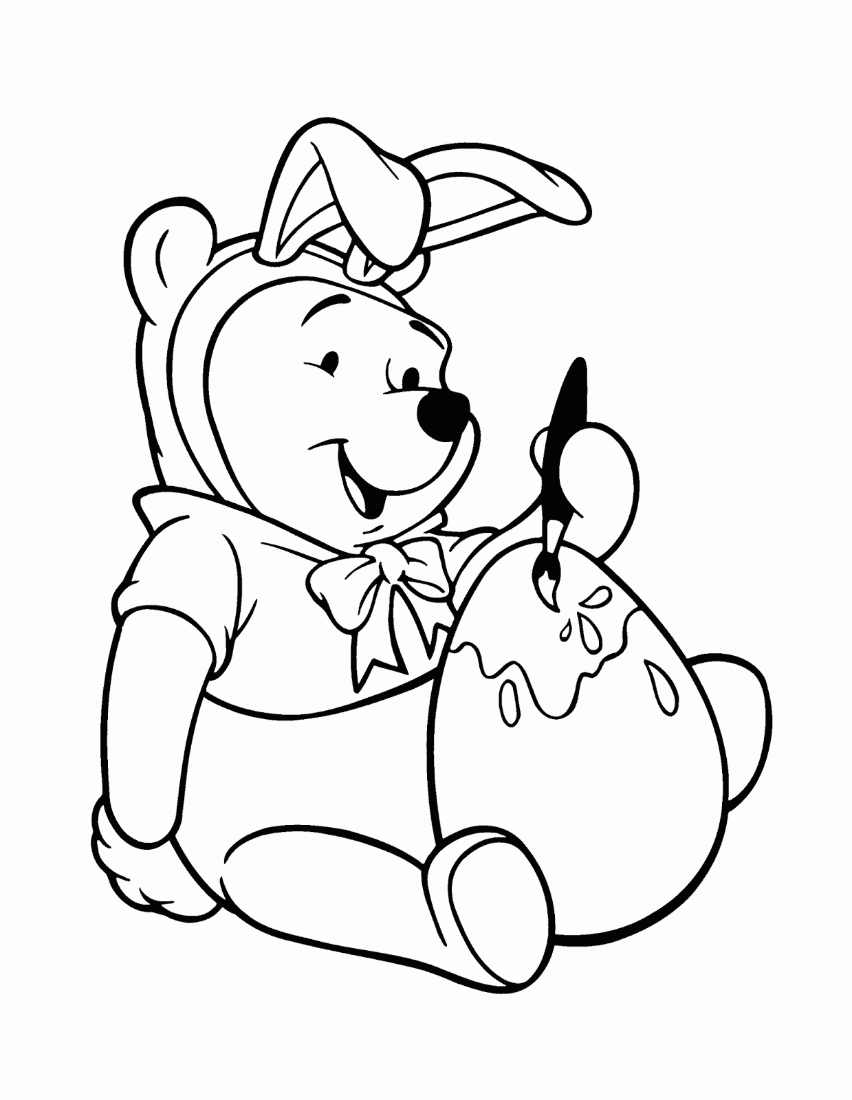 Free Printable Coloring Pages Of Winnie The Pooh